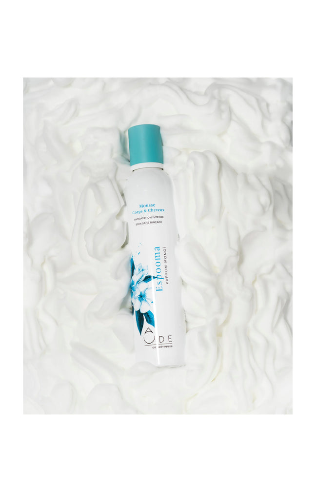 Mousse soin corps & cheveux - Espooma - Fragrance Monoï