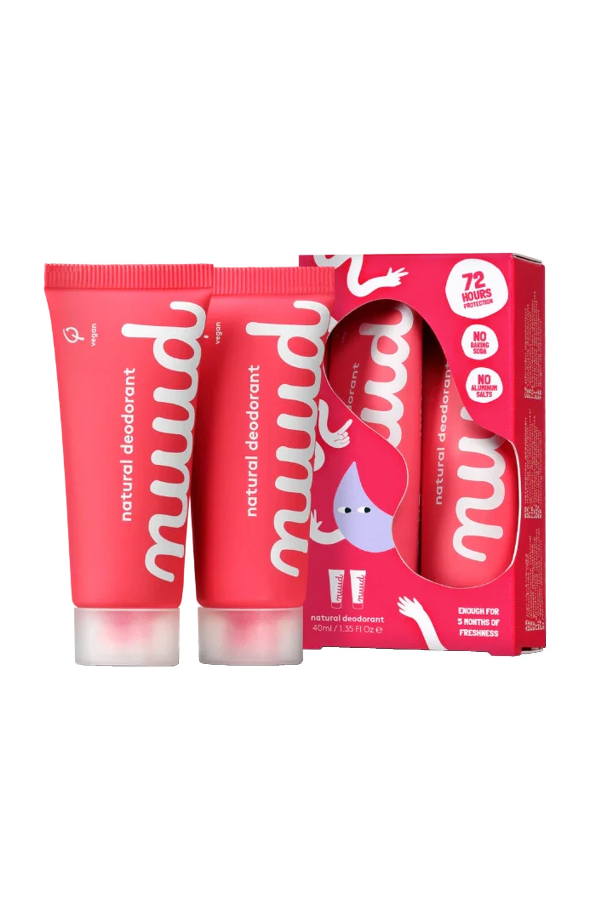 Déodorants crèmes naturels - Smarter Pack - 2 x 20 ml