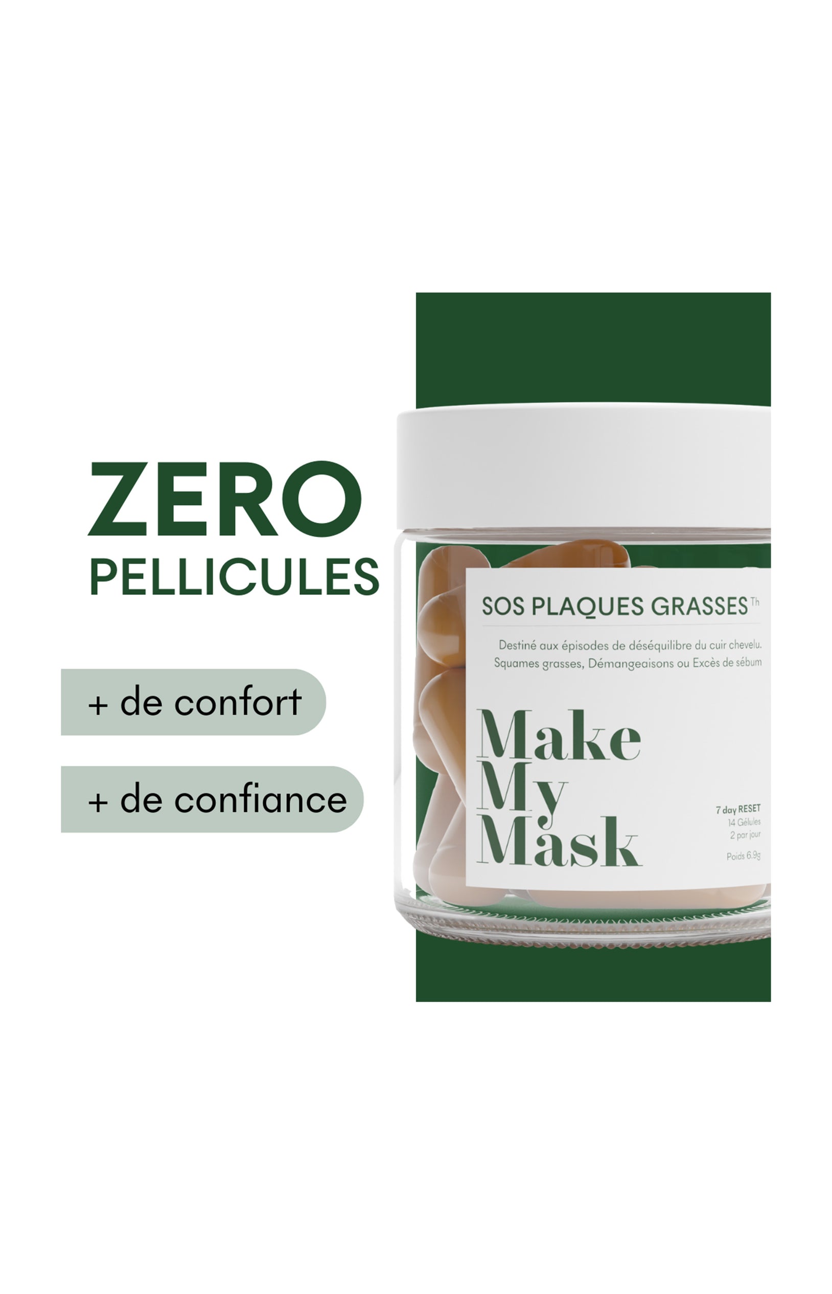 Cure flash - Complément SOS Squames Grasses - 7 jours