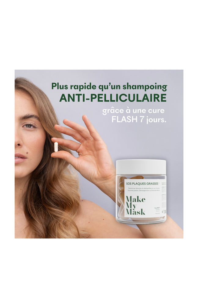 Cure flash - Complément SOS Squames Grasses - 7 jours
