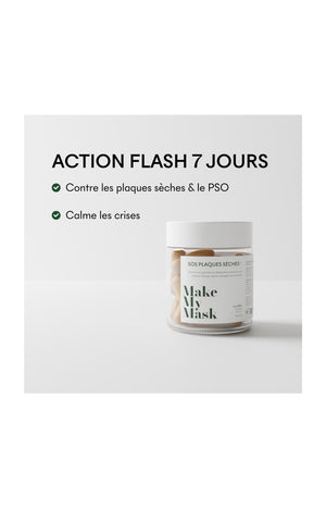 Cure flash - Complément SOS Plaques Sèches - 7 jours