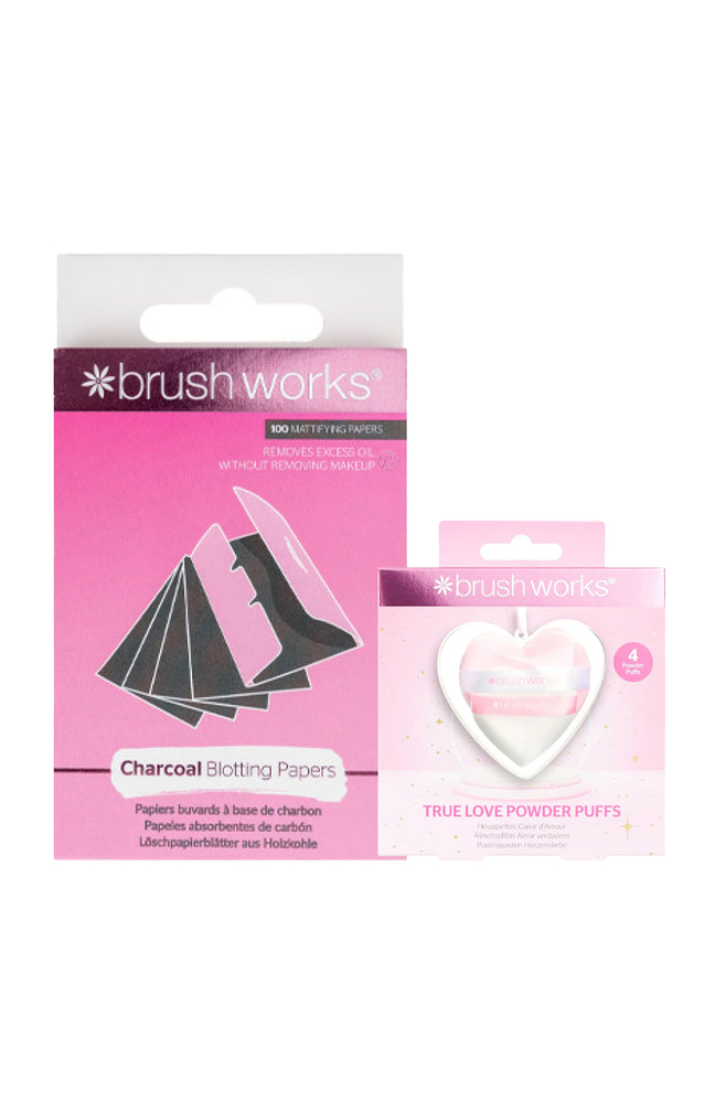 Duo houppettes & papiers matifiants