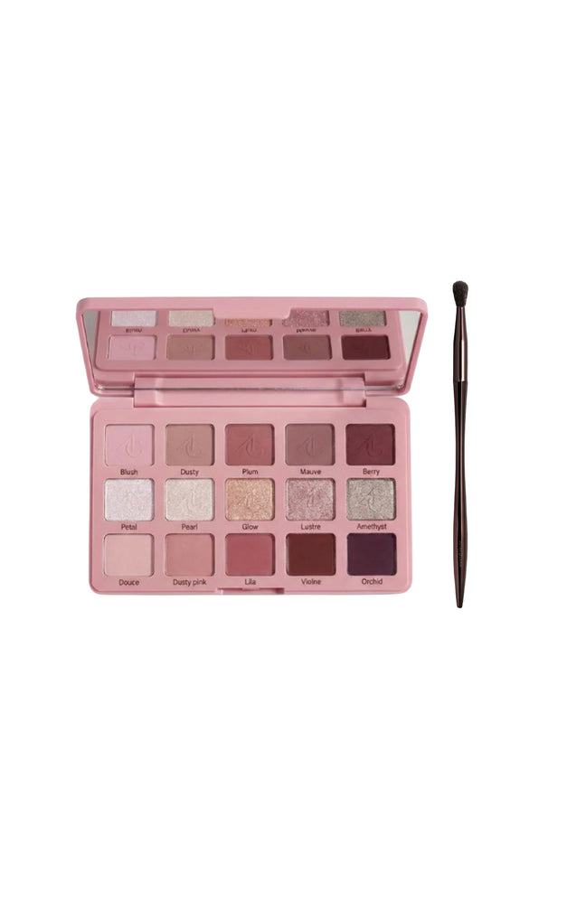 Duo yeux - Pinceau estompeur & palette