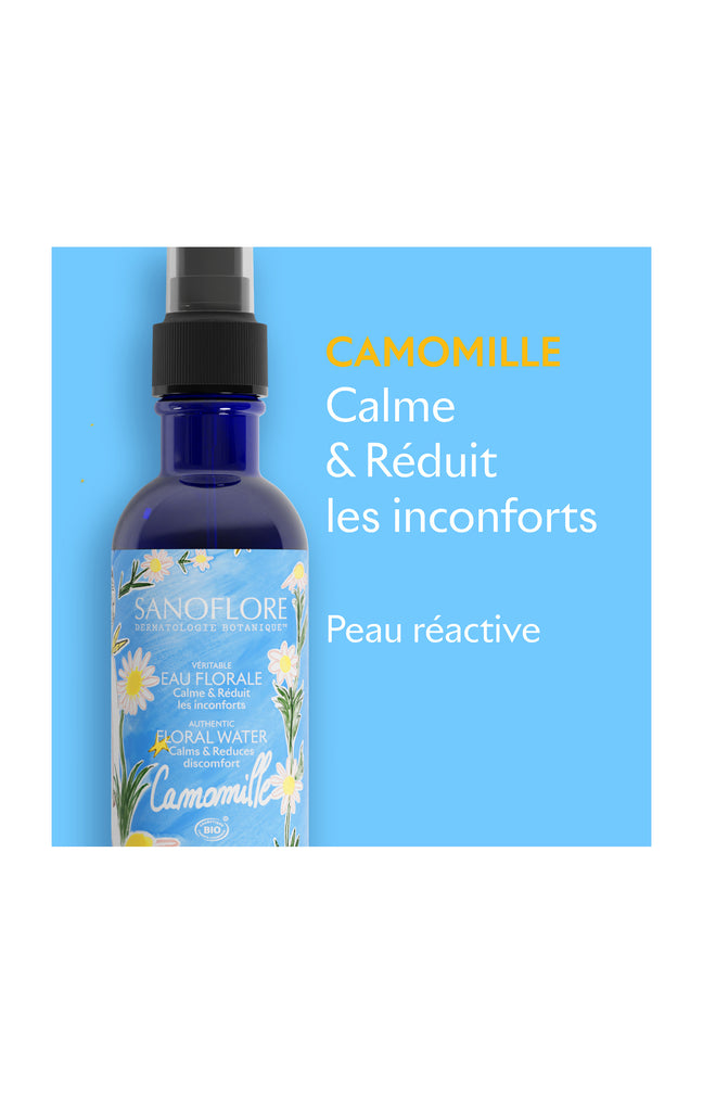 Véritable eau florale de camomille - 200 ml