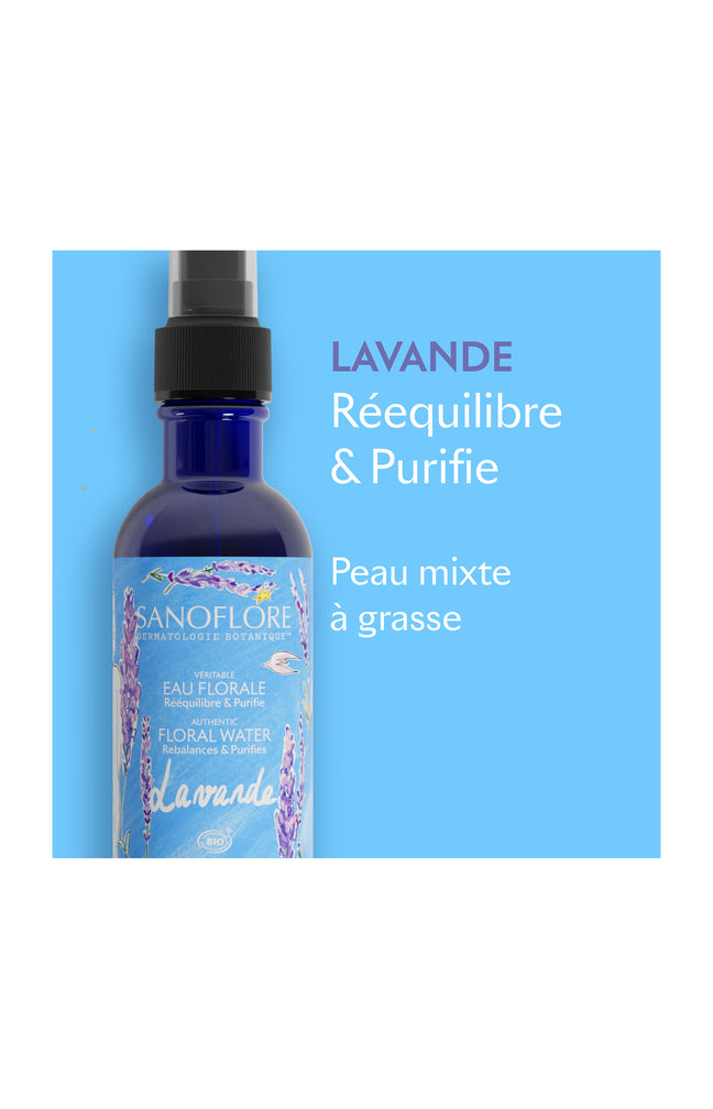 Véritable eau florale de lavande - 200 ml