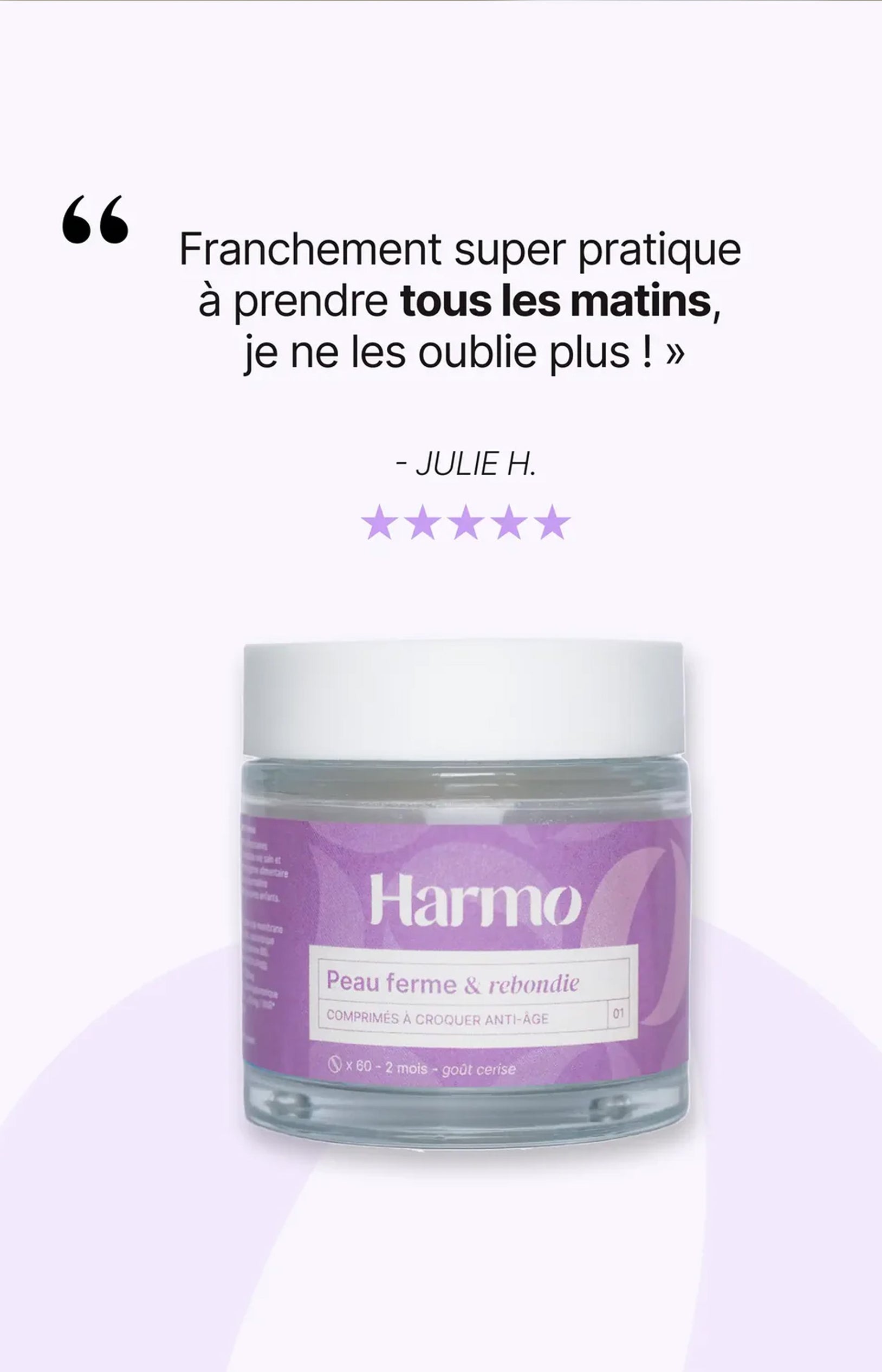 Comprimés à croquer anti-âge - Coenzyme Q10 & vitamine C - Cerise - 2 mois