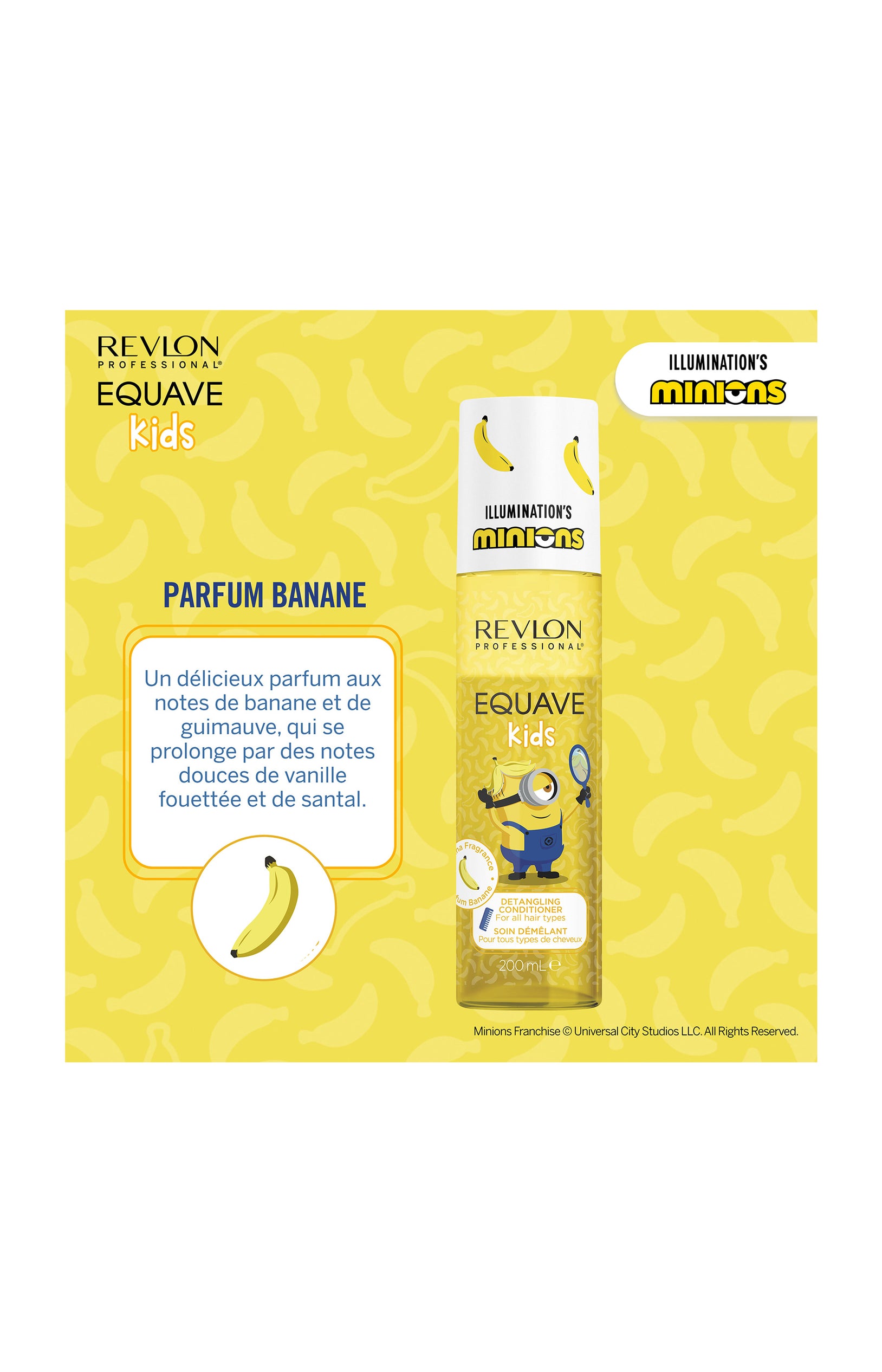 Soin démêlant pour enfants - Equave - Minions
