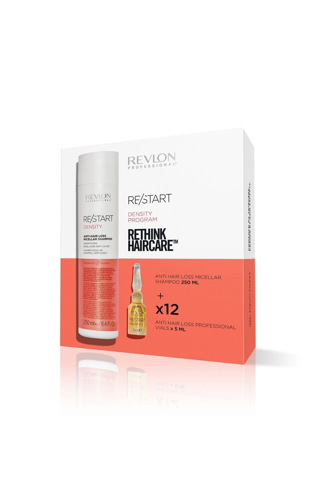 Coffret Restart - Shampoing Restart 250 ml & Traitement intensif à ampoules 12 x 5 ml