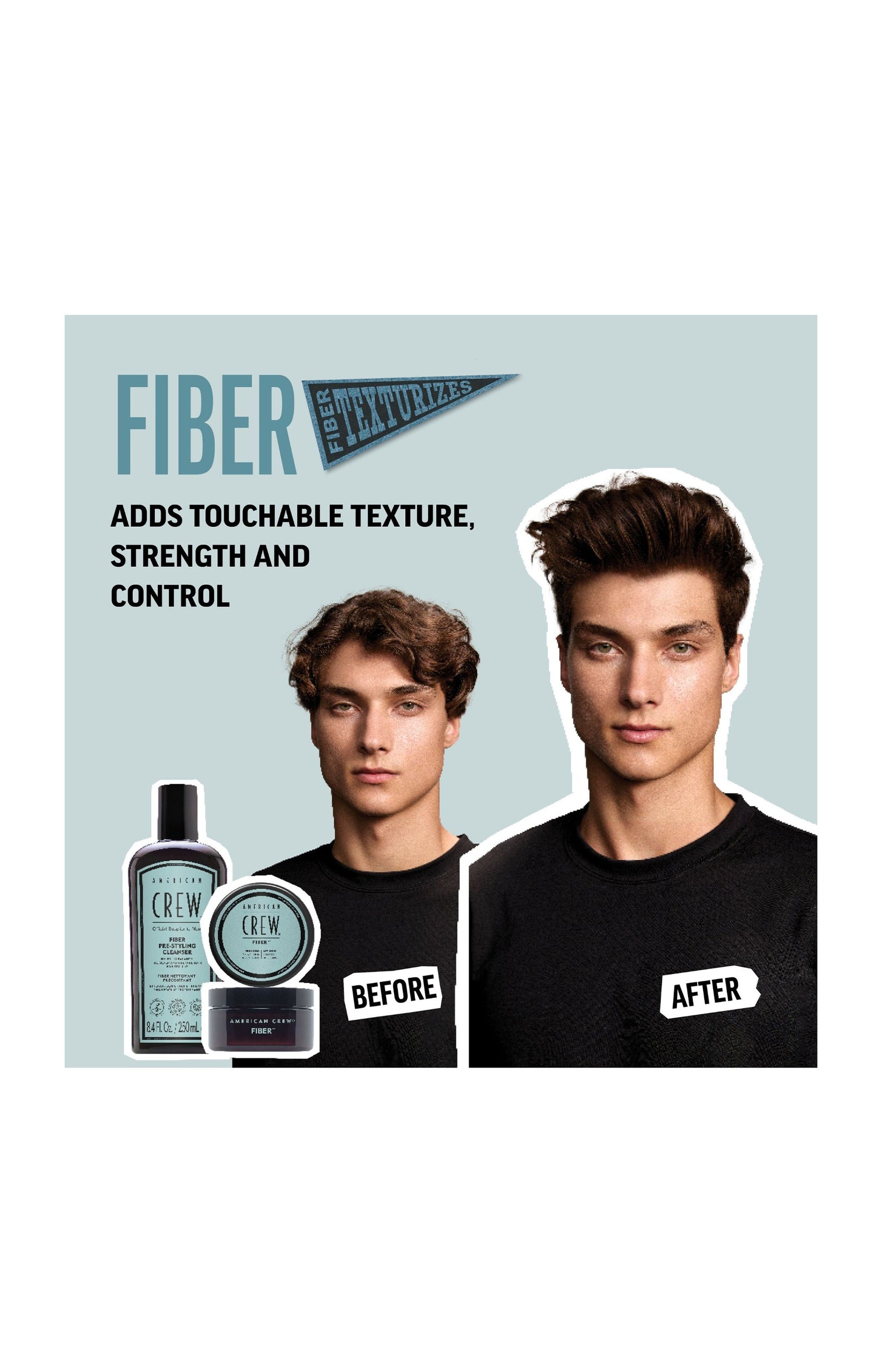 Coffret Duo - Texture & Contrôle - American Crew