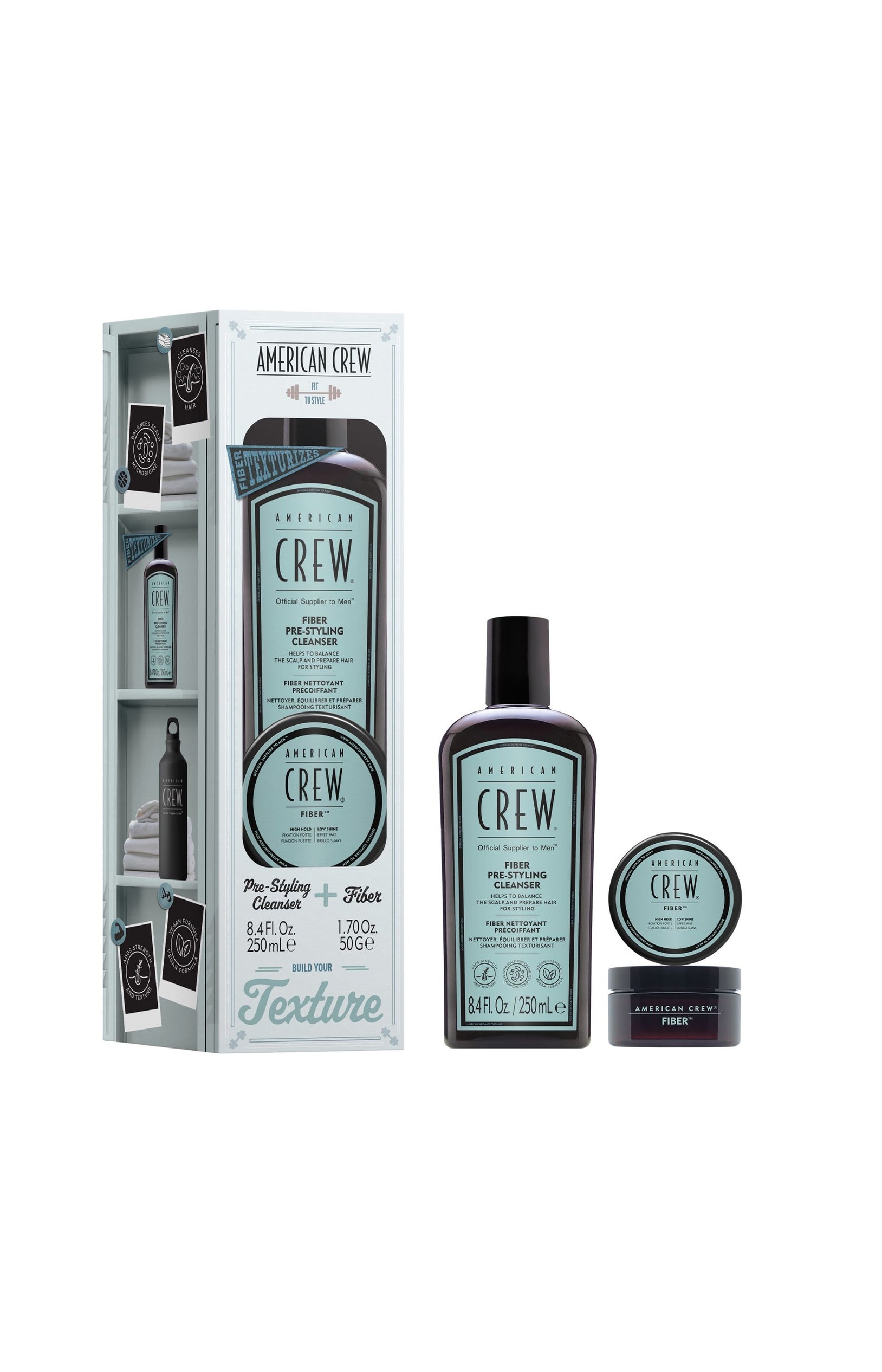Coffret Duo - Texture & Contrôle - American Crew