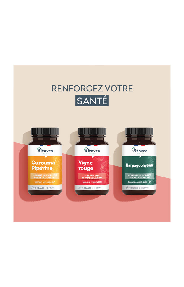 Cure circulation sanguine - Vigne rouge - 4 mois