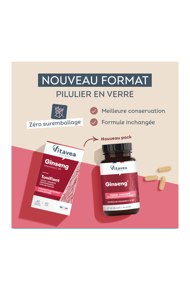 Cure tonus - Ginseng - 135 jours
