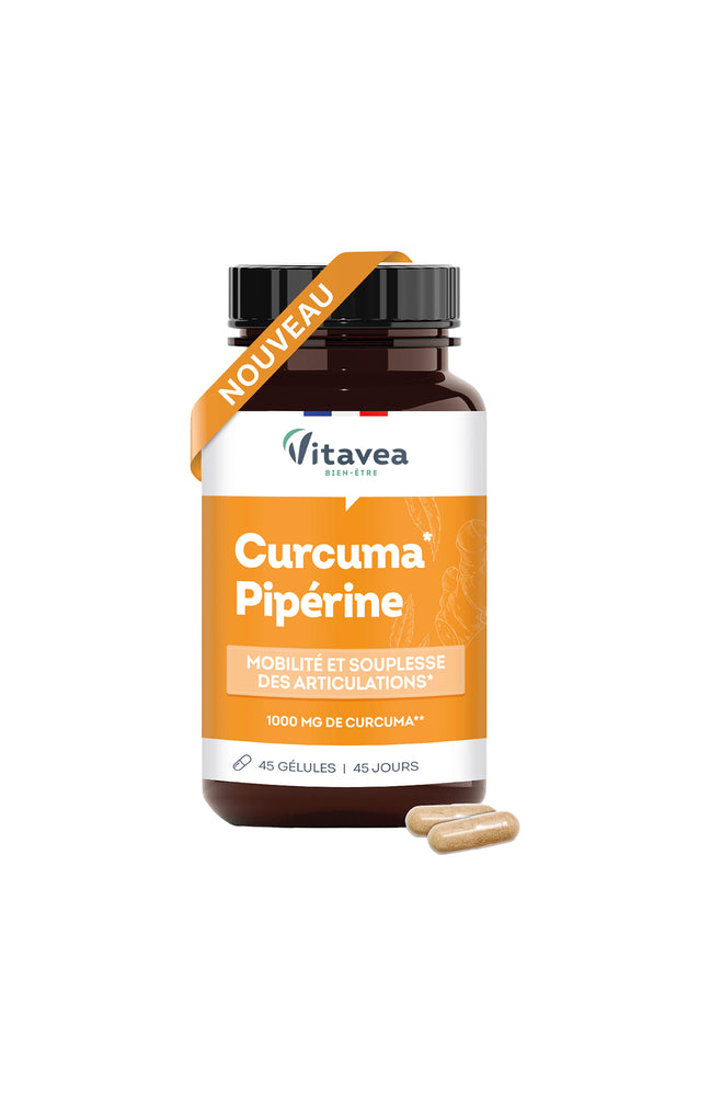 Cure souplesse - Curcuma pipérine - 135 jours