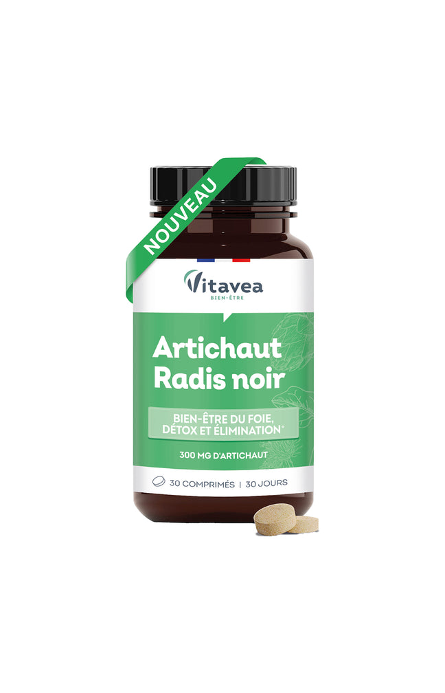 Cure detox foie - Artichaut & radis noir - 1 mois
