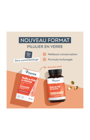 Huile de foie de morue - 45 jours