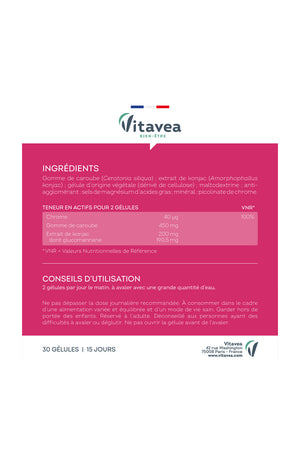 Cure coupe-faim - Caroub & konjac - 45 jours
