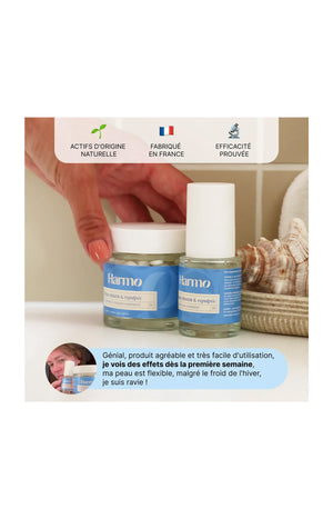 Comprimés à croquer & sérum hydratant - Acide hyaluronique & vitamine E