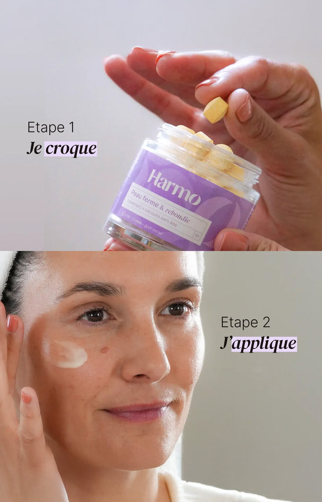 Comprimés à croquer & sérum anti-âge - Coenzyme Q10 & vitamine C
