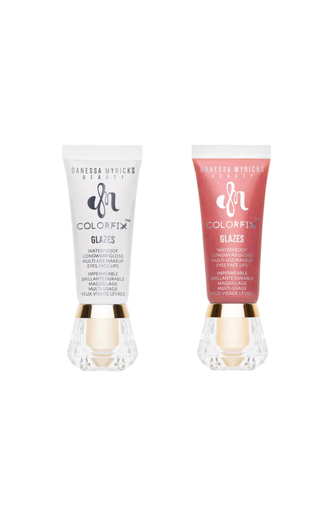 Lot gel gloss multi usage - Clear & Pink Ice - 2 unités