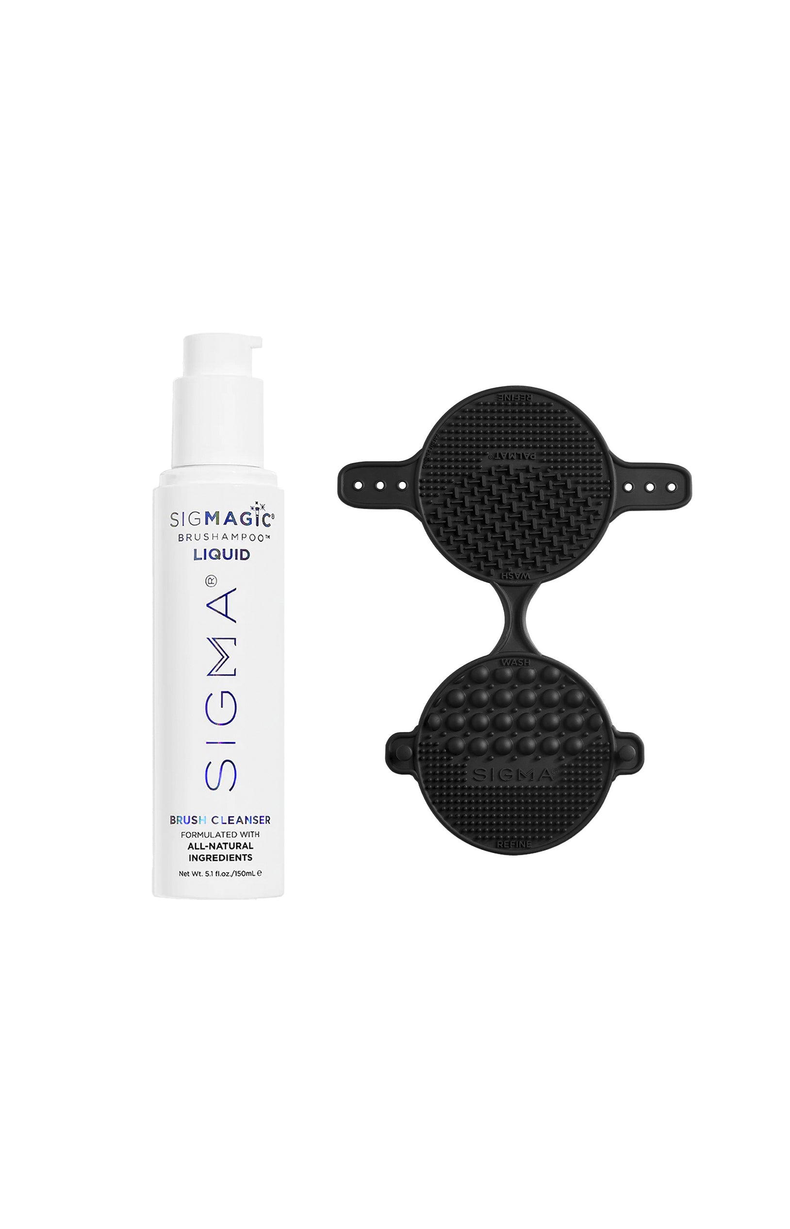 Duo shampoing & tapis nettoyant pinceaux
