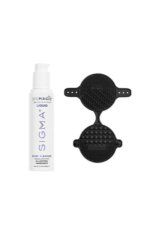 Duo shampoing & tapis nettoyant pinceaux