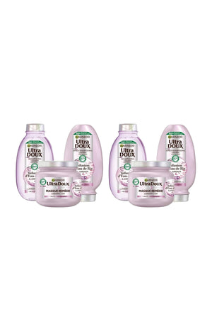 Routine lissante - Eau de riz & amidon - 6 produits