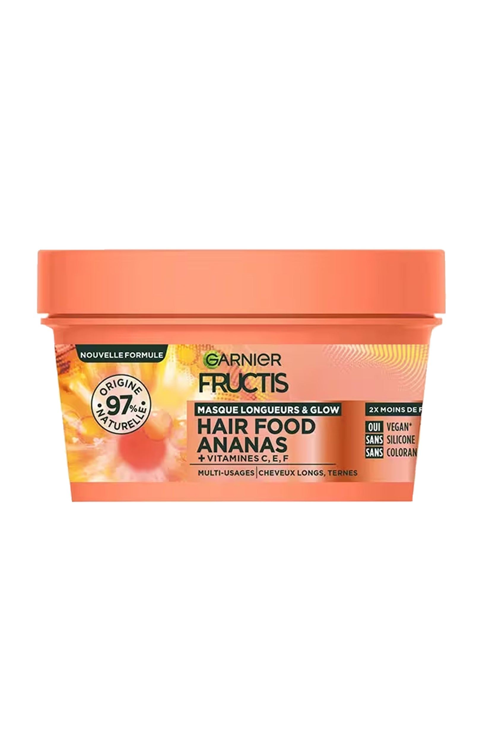 Masque longueur & glow - Hair Food Ananas - 320 ml