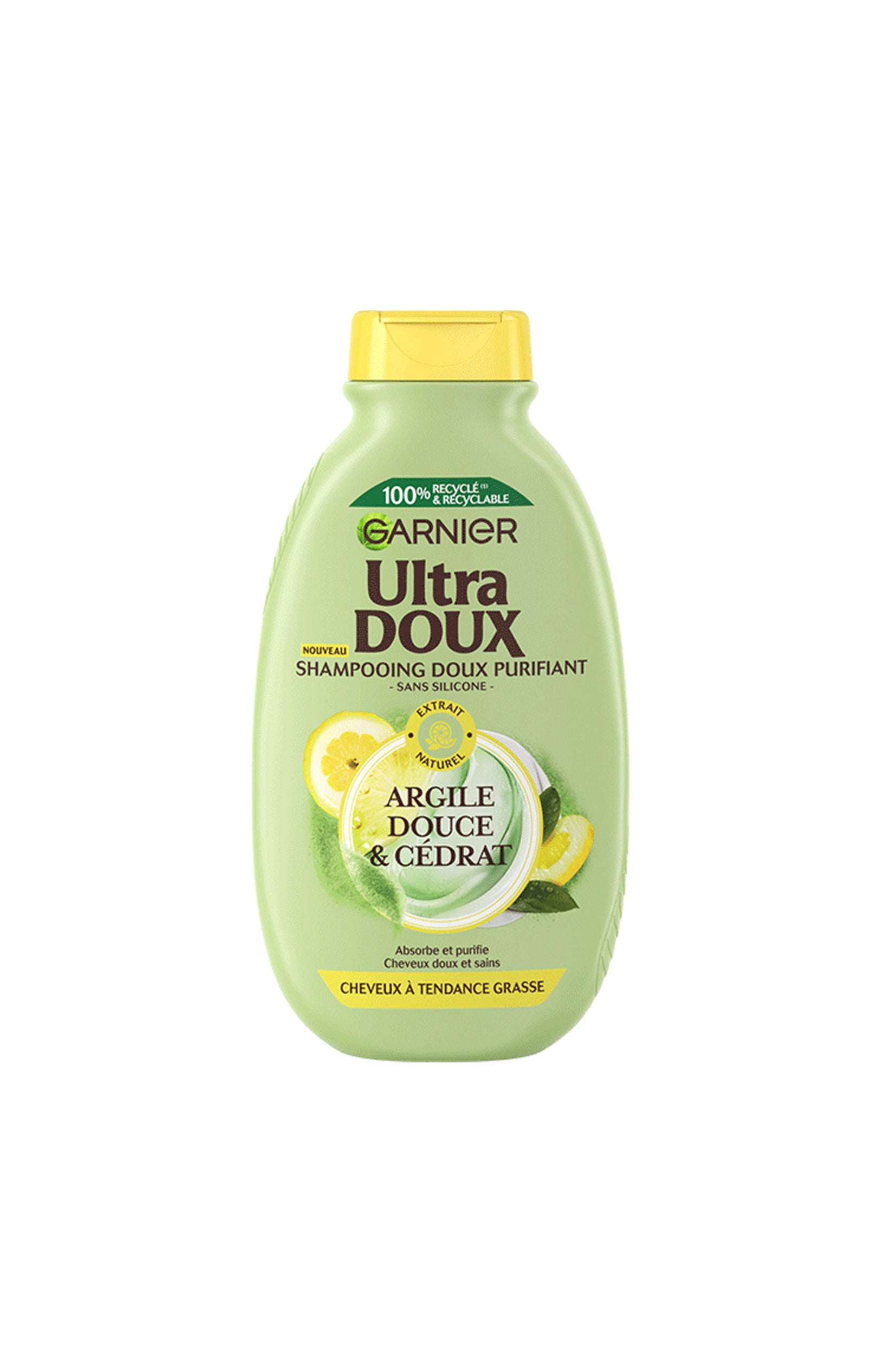 Shampoing doux purifiant - Argile douce & cédrat - 300 ml