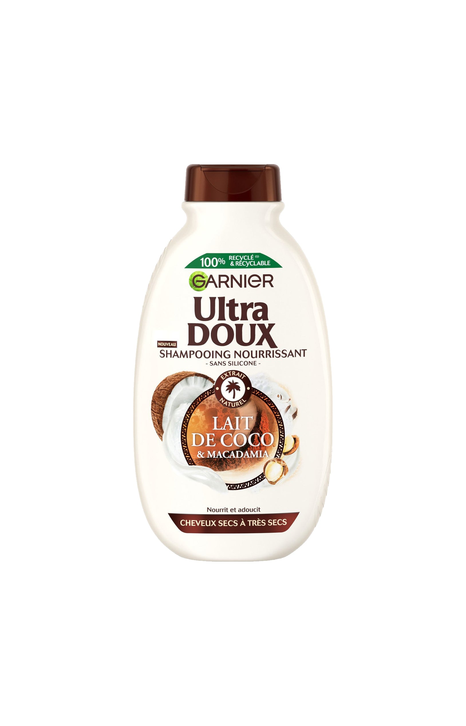 Shampoing nourrissant - Lait de coco & macadamia - 300 ml