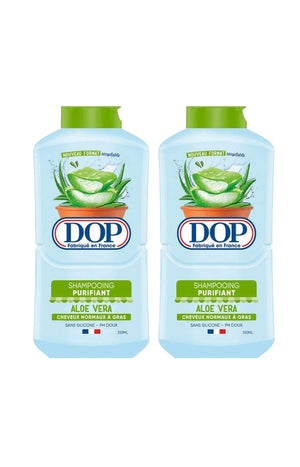 2 shampoings - aloe vera - 310 ml