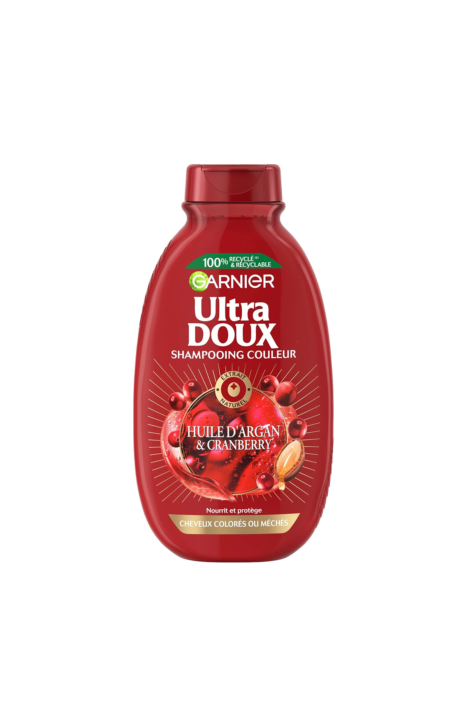 Shampoings couleur - Huile d'argan & cranberry - 2 x 300 ml