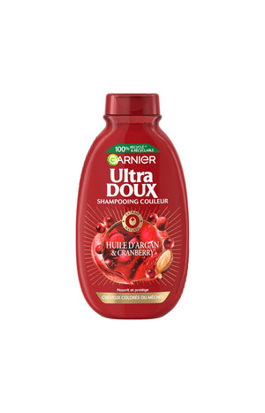 Shampoings couleur - Huile d'argan & cranberry - 2 x 300 ml