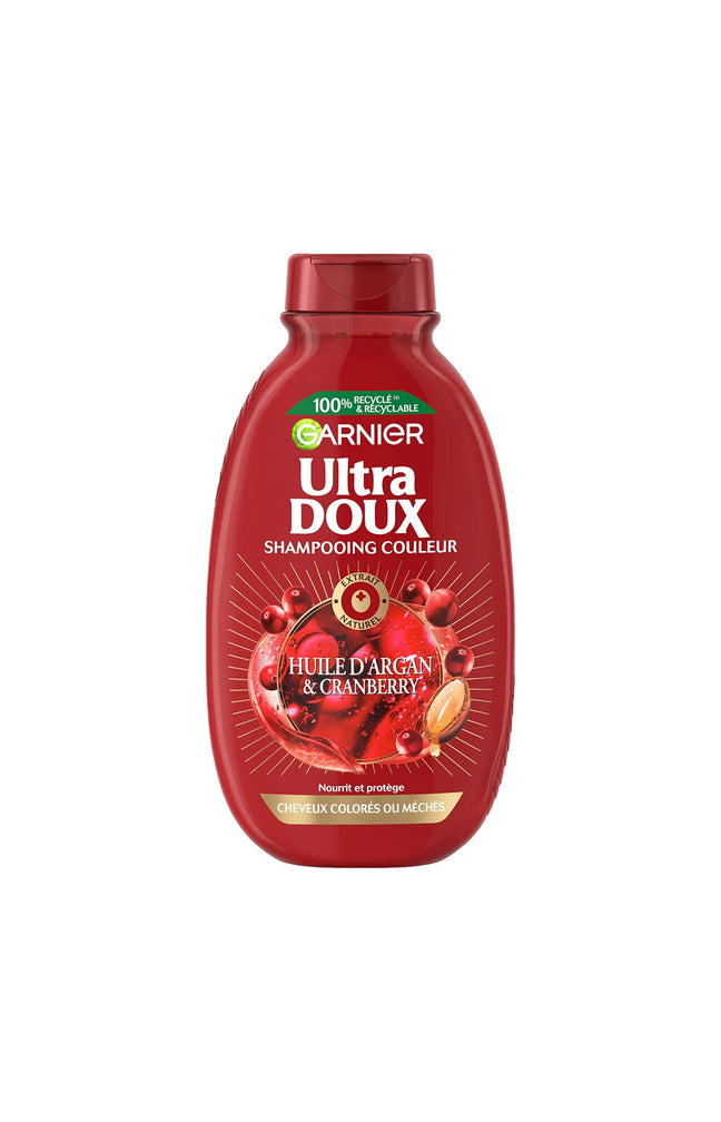 Shampoings couleur - Huile d'argan & cranberry - 2 x 300 ml