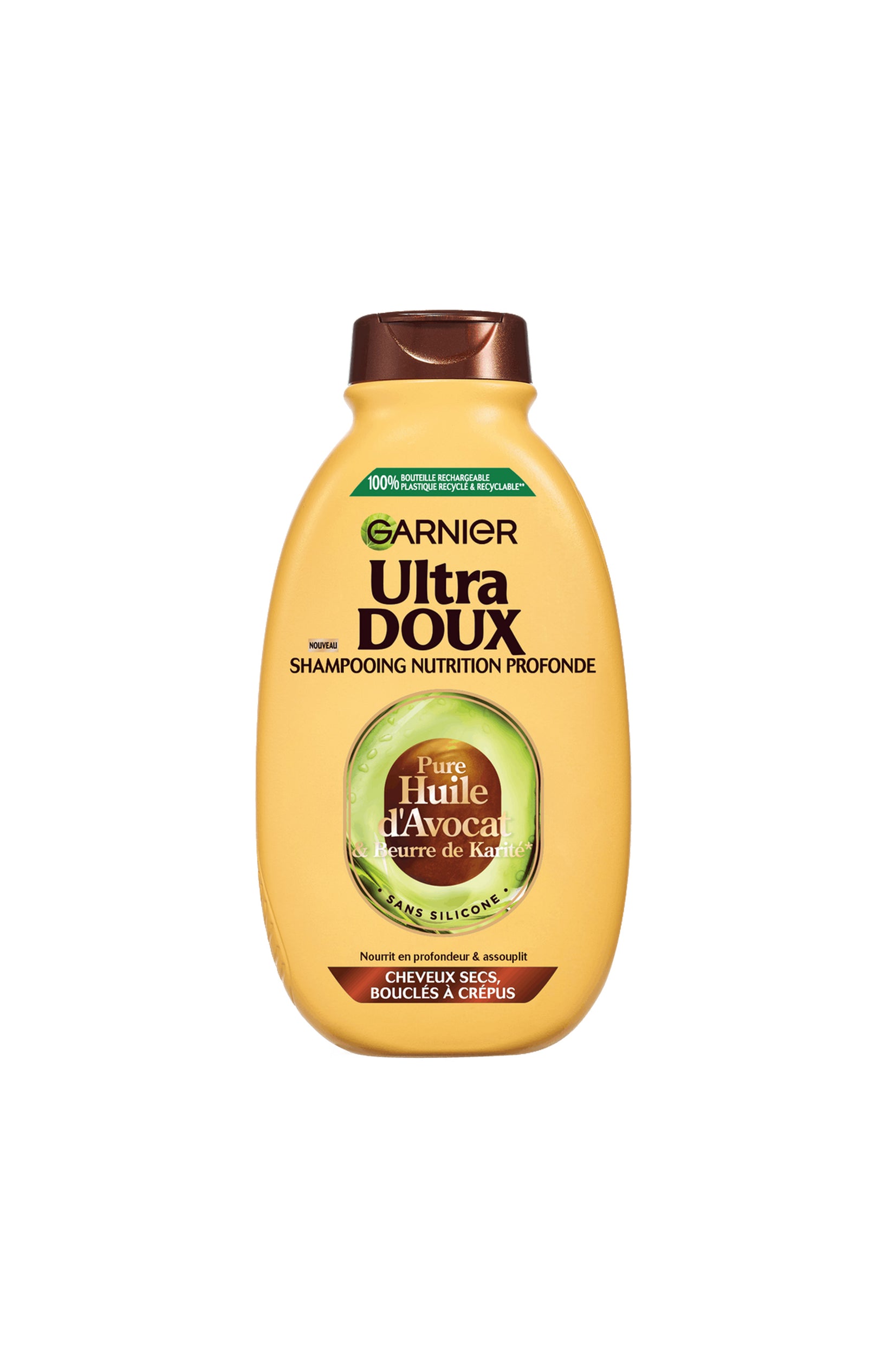 Shampoing nutrition profonde - Huile d'avocat - 600 ml