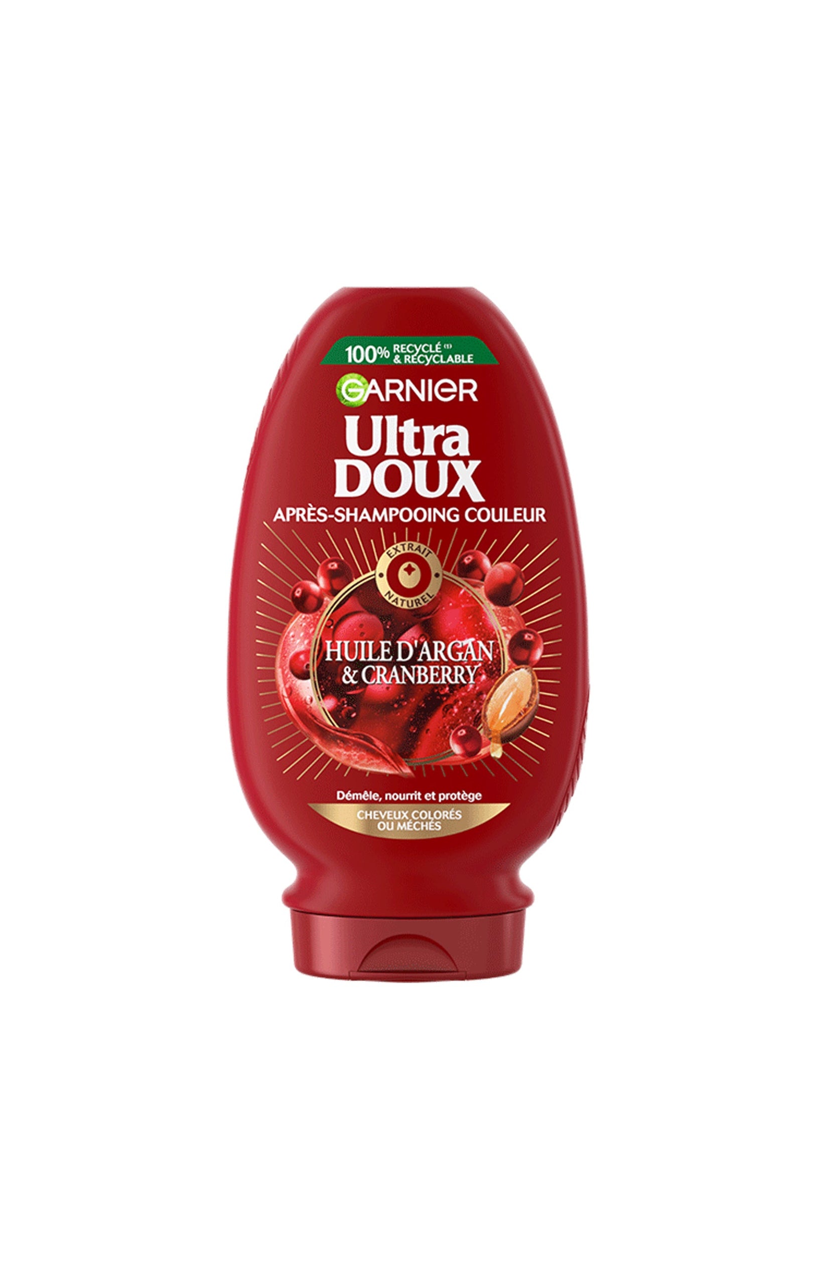 Après-shampoings couleur - Huile d'argan & cranberry - 2 x 250 ml