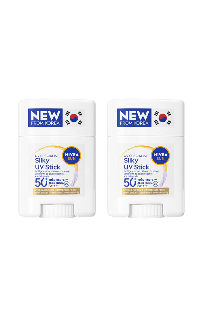 2 sticks de protection UV - Visage - SPF 50+ - 15 g