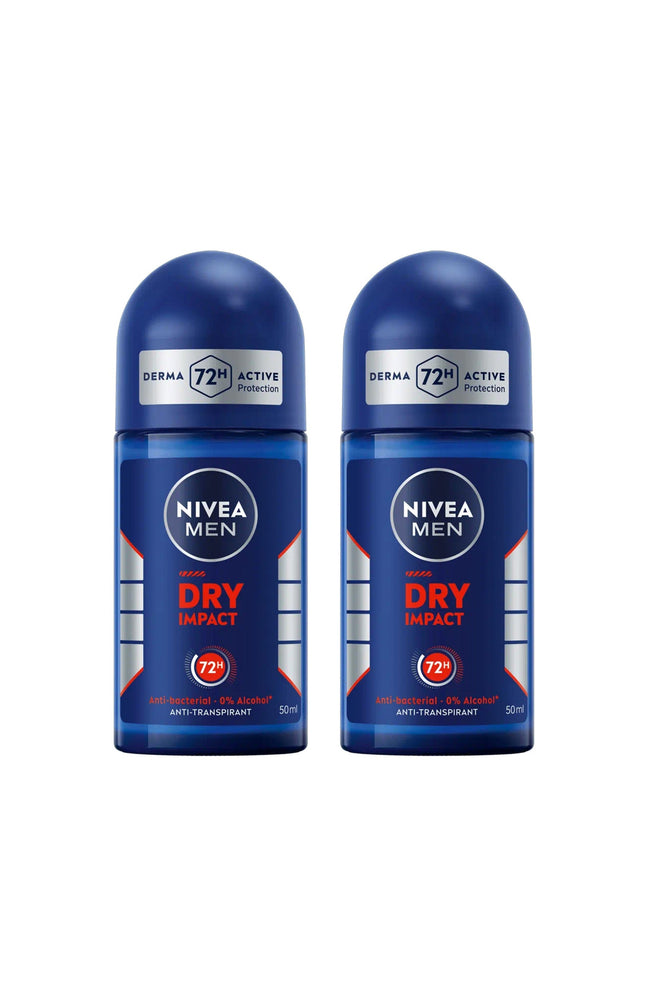 2 déodorants bille anti-transpirants - Dry Impact 72 h - 50 ml