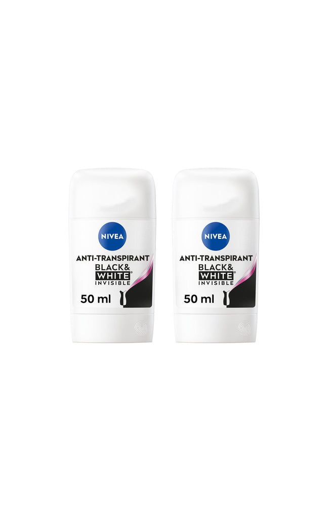 2 déodorants stick 72 h - Black & White - 50 ml