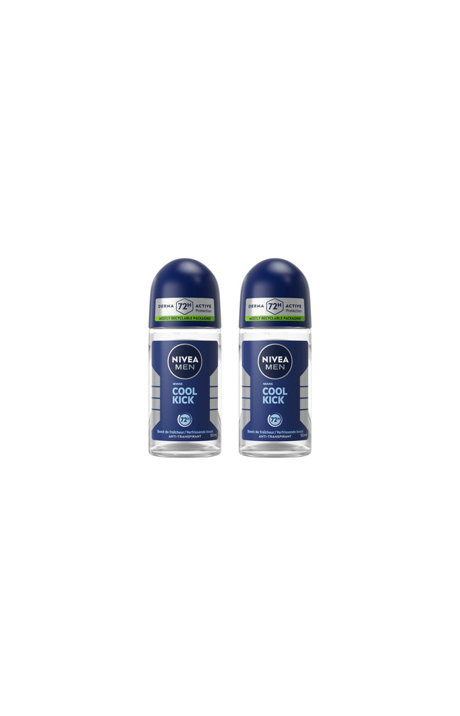 2 déodorants bille 72 h - Cool Kick - Homme - 50 ml
