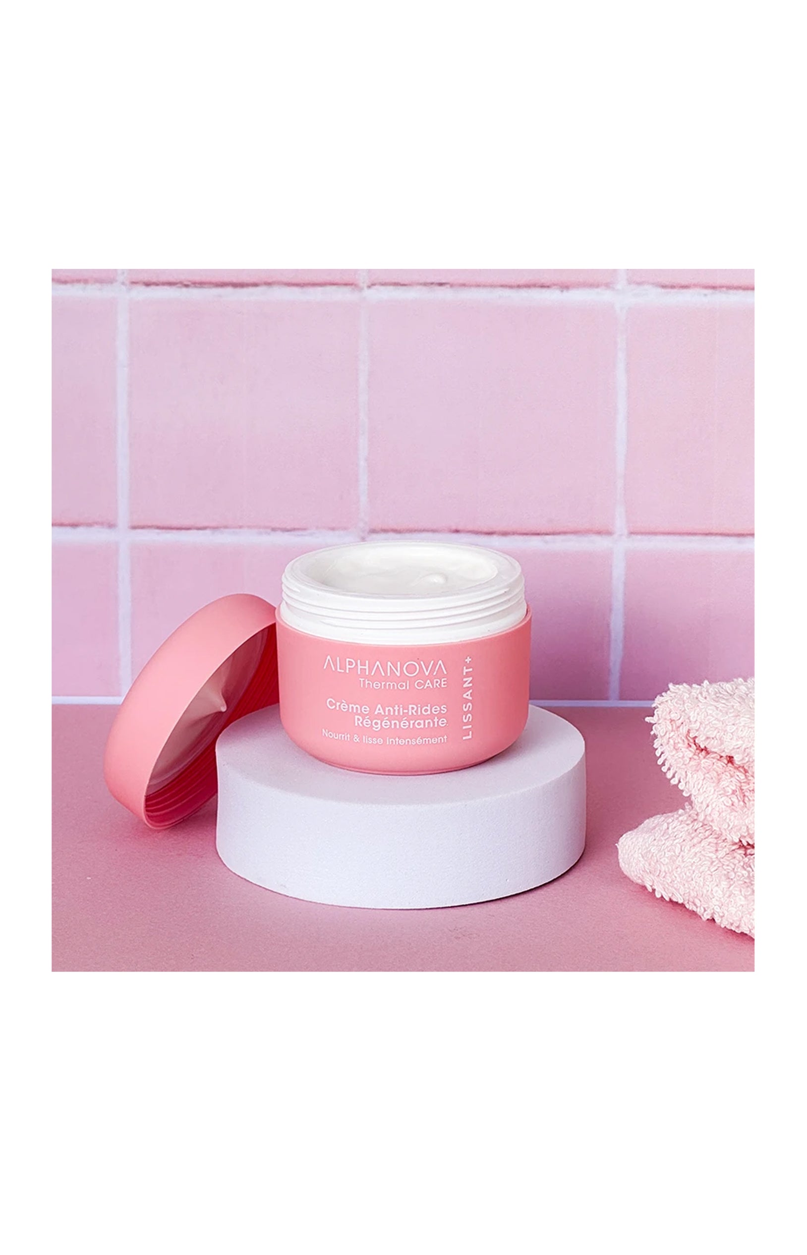 Crème anti-rides régénérante bio - Lissant + - Peaux sèches & sensibles