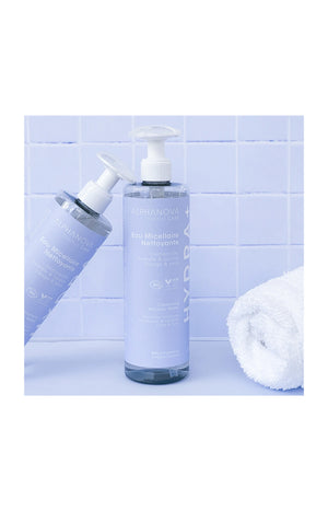 Eau micellaire nettoyante & apaisante bio - Hydra+ - Visage