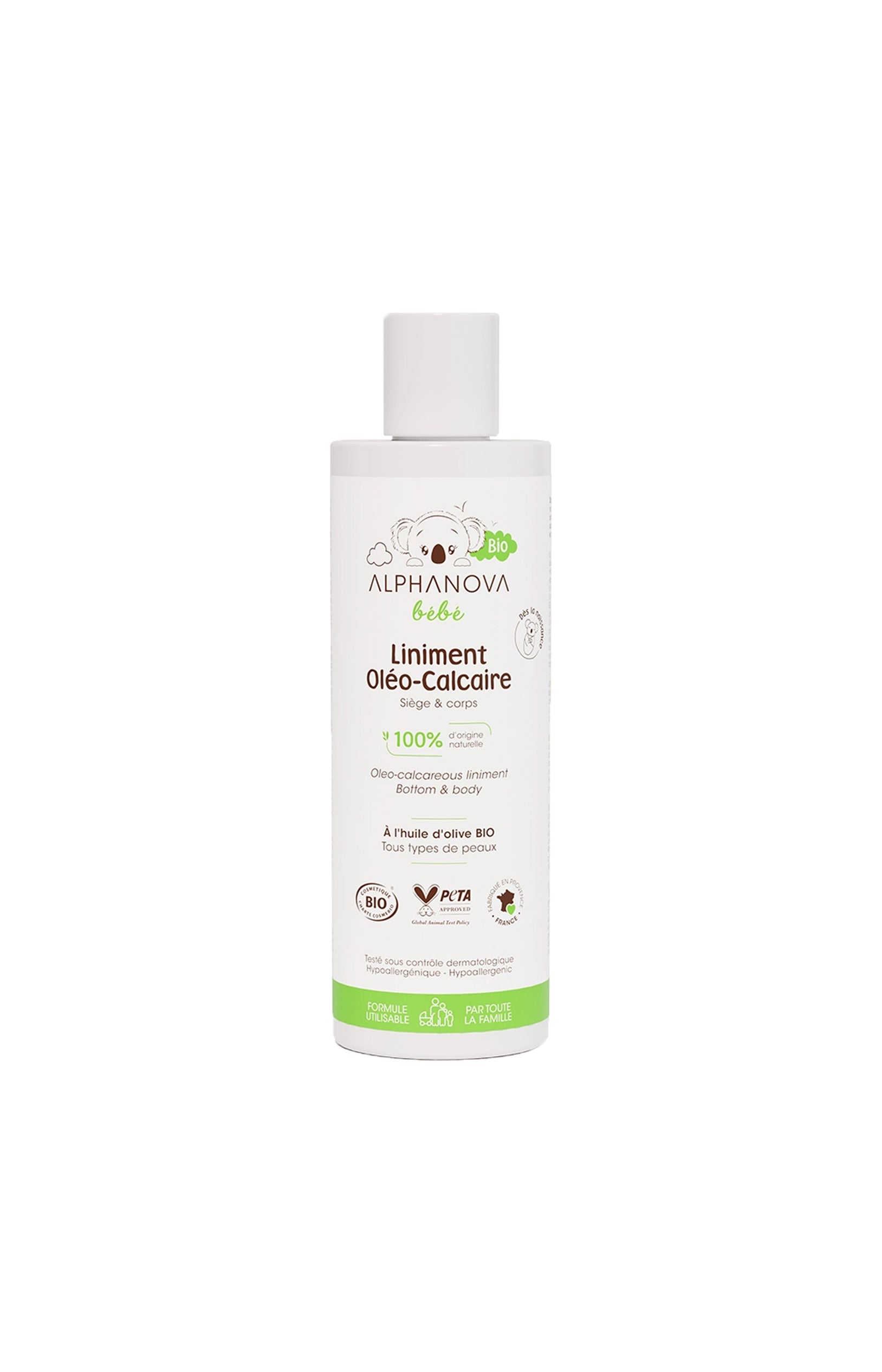 Liniment oléo-calcaire bio - Bébé