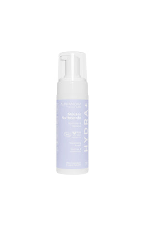 Mousse nettoyante apaisante bio - Hydra+ - Visage