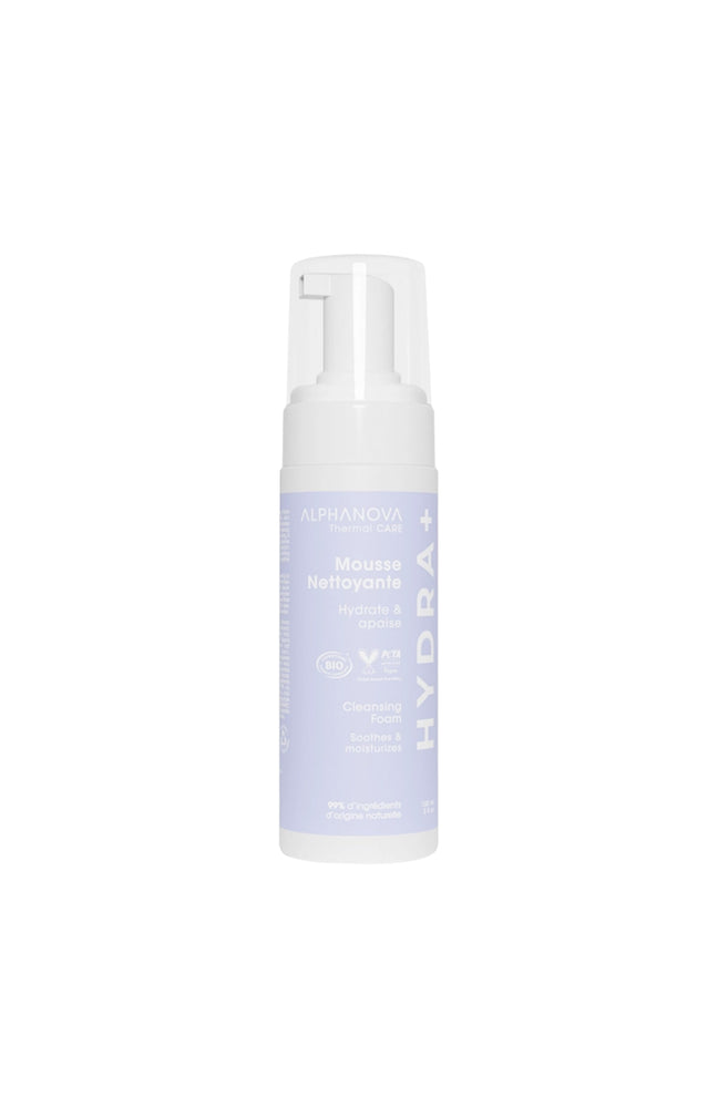 Mousse nettoyante apaisante bio - Hydra+ - Visage