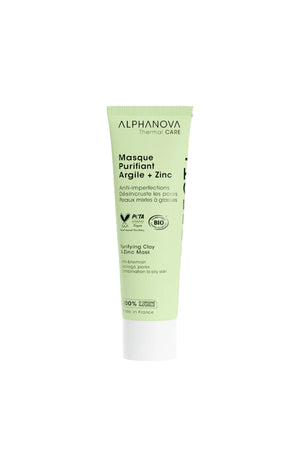 Masque purifiant anti-imperfections bio - Argile & zinc - Visage