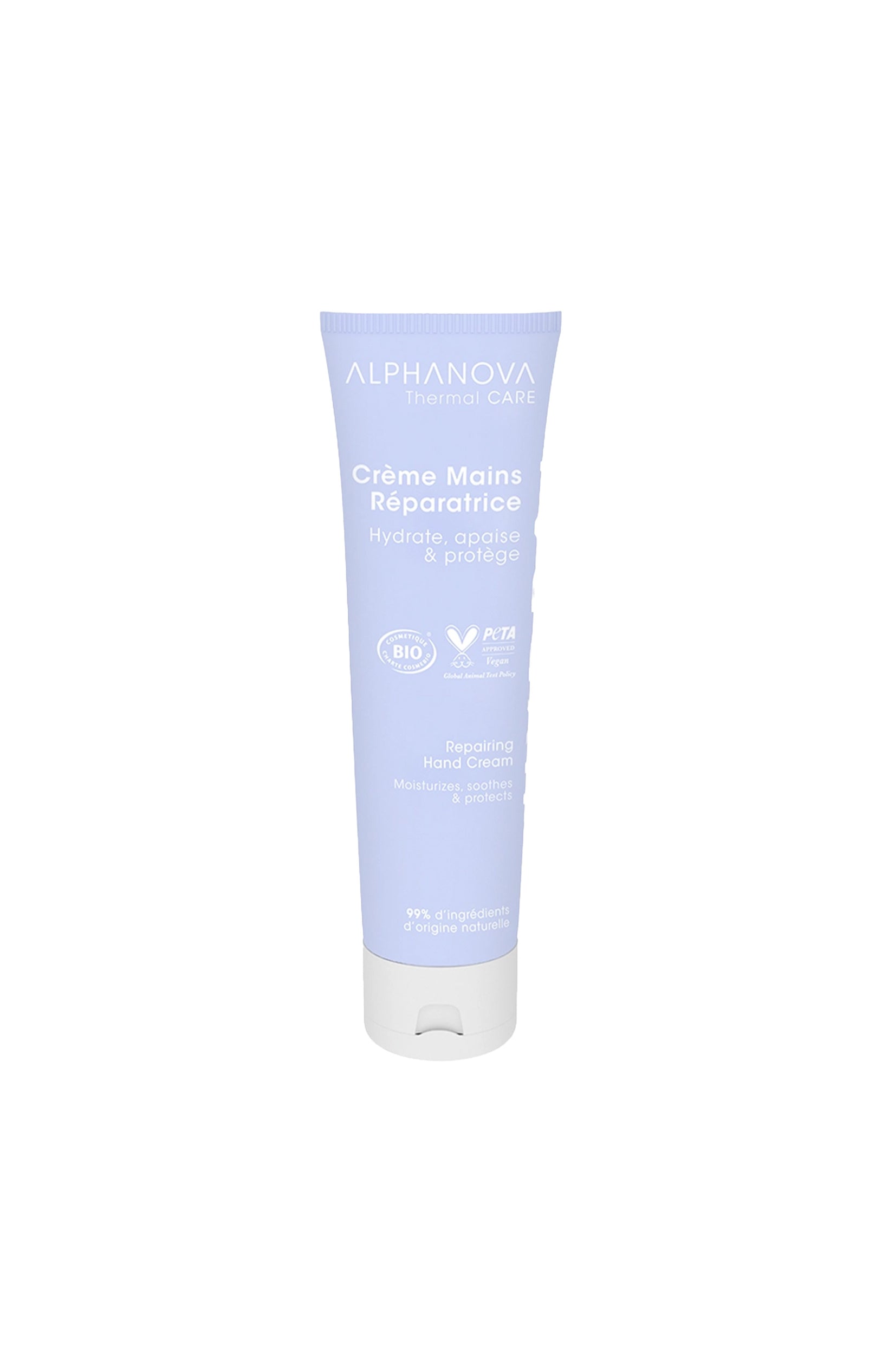 Crème mains réparatrice bio - Hydra+ - Acide hyaluronique