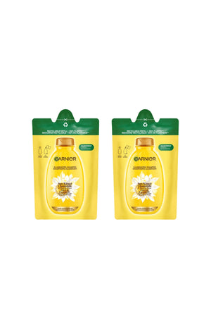 2 éco-recharges shampoing illuminant - Soleil de camomille - 250 ml