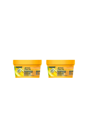 2 masques nourrissants - Hair Food Banane - 320 ml