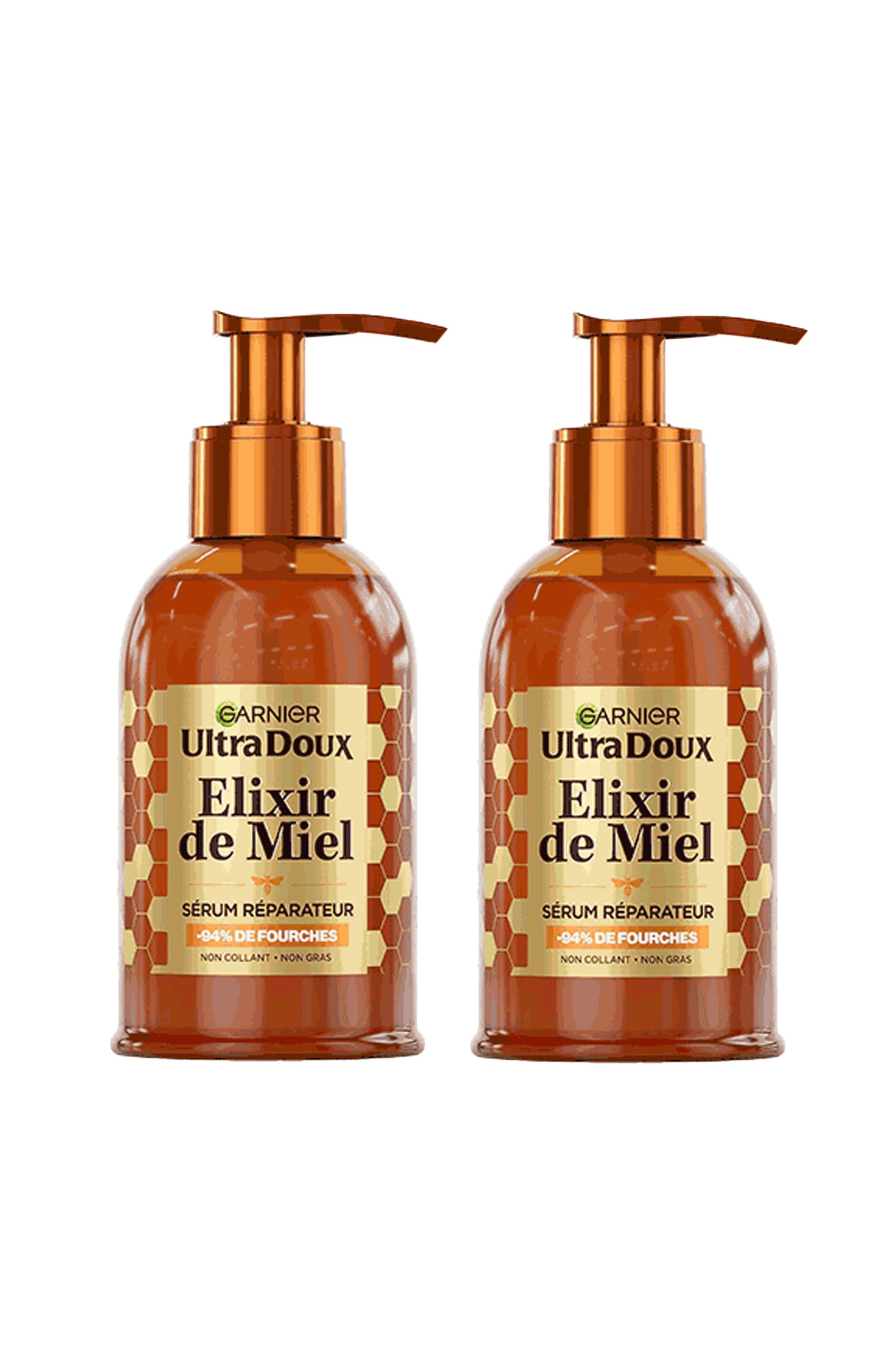 2 sérums - capillaire réparateur - Elixir de miel - 115 ml