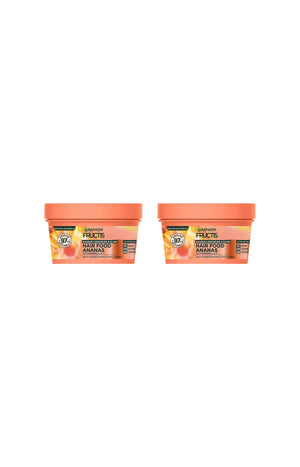 2 masques longueur & glow - Hair Food Ananas - 320 ml